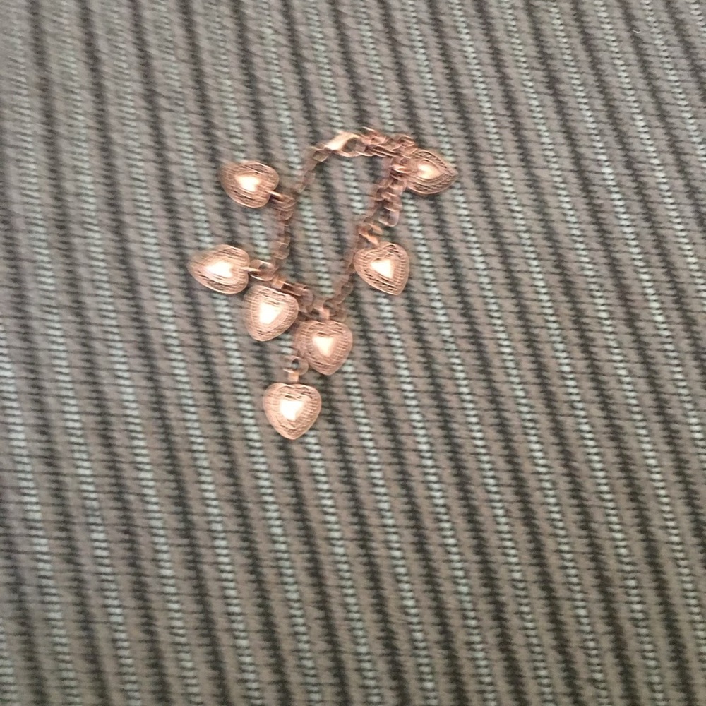 7 for $20 bundle copper heart bracelet